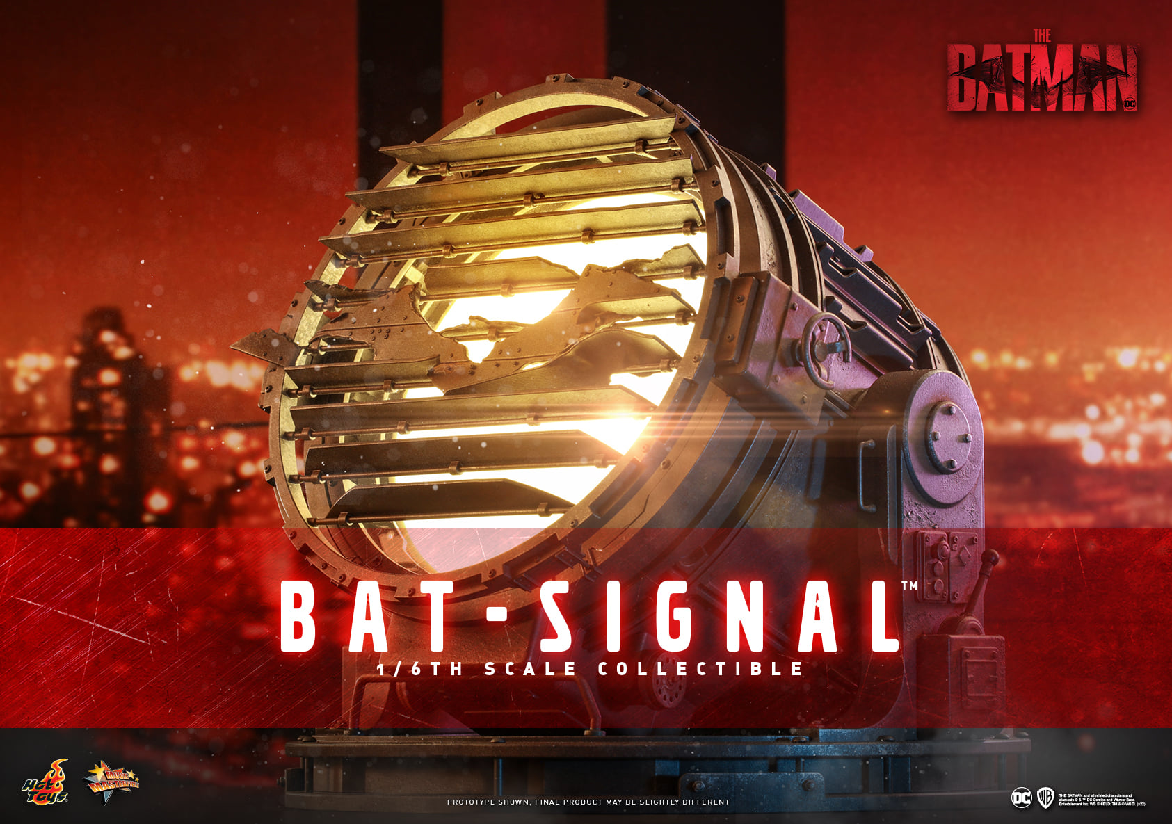 Hot Toys DC Comics The Batman Bat-Signal Sixth Scale Accessory MMS640